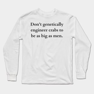 Garth Marenghi’s message Long Sleeve T-Shirt